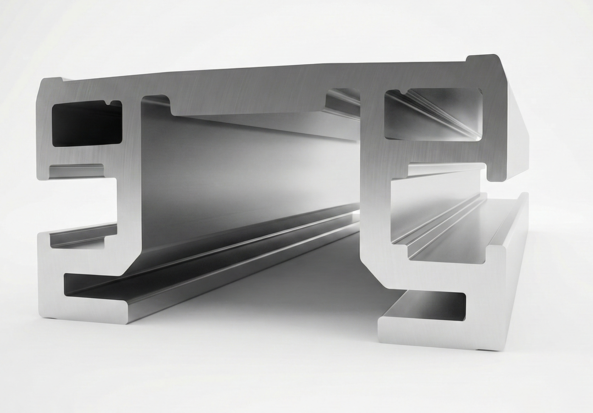 伸縮門扉の組立断面